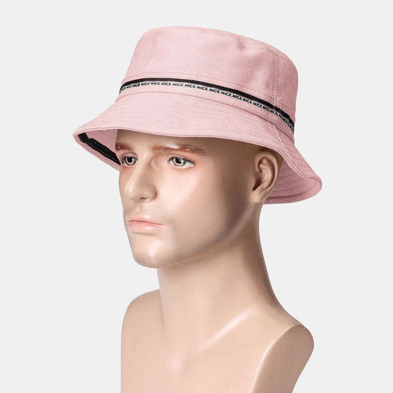 Collrown Cotton Bucket Cap Shade Big Brim Jednolity Kolor Kapelusz Rybaka