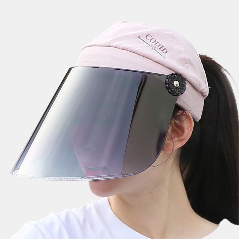 Damska CZapka Przeciwsłoneczna Anti-uv Visor Anti-fog