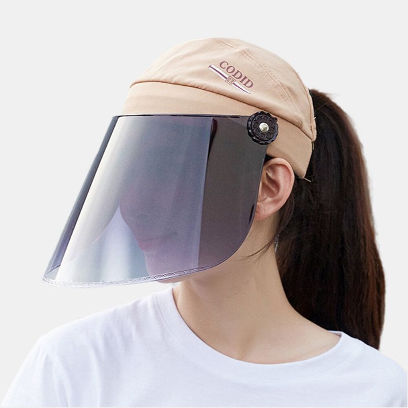 Damska CZapka Przeciwsłoneczna Anti-uv Visor Anti-fog