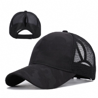 New Arrival Damska Moda Lato Sport Kucyk CZapka Z Daszkiem Kobiety Messy Bun Baseball Hat