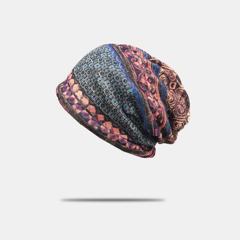 Oddychająca CZapka Z Nadrukiem Chemo Cap Turban Outdoor Cap CZapka