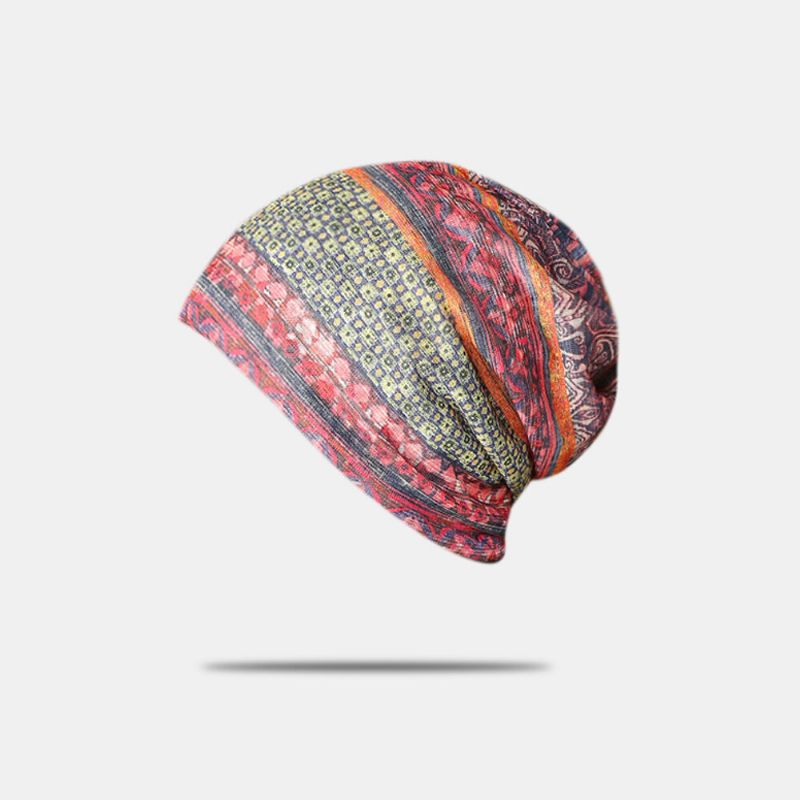 Oddychająca CZapka Z Nadrukiem Chemo Cap Turban Outdoor Cap CZapka