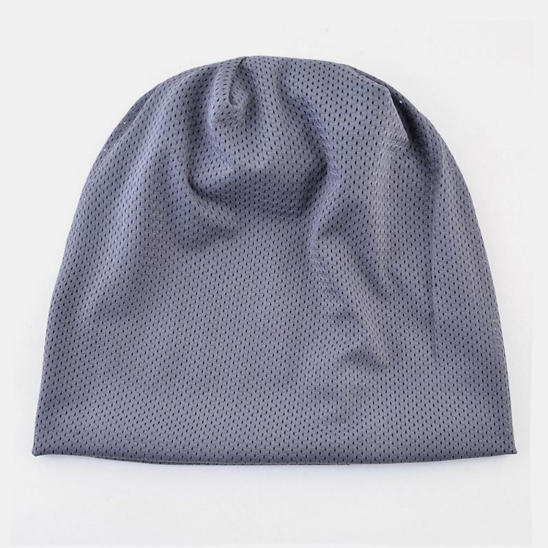 Unisex Cienki Outdoor Sport Running Oddychająca CZapka Z Chustką Na Głowę Bez Ronda CZapka Beanie