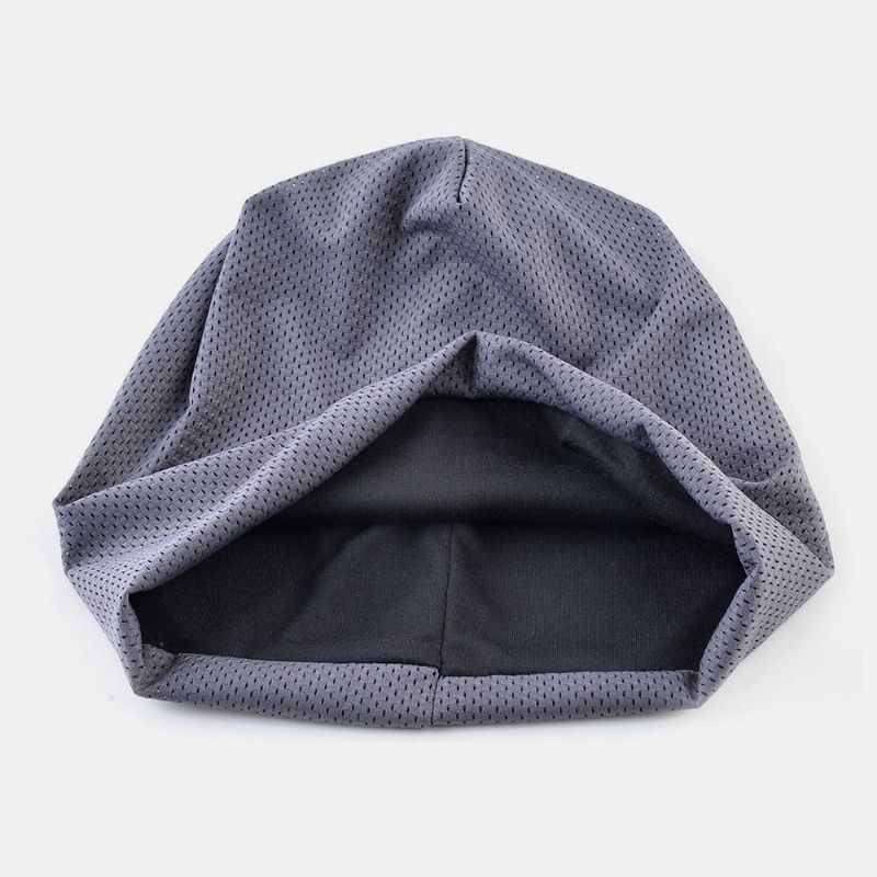 Unisex Cienki Outdoor Sport Running Oddychająca CZapka Z Chustką Na Głowę Bez Ronda CZapka Beanie