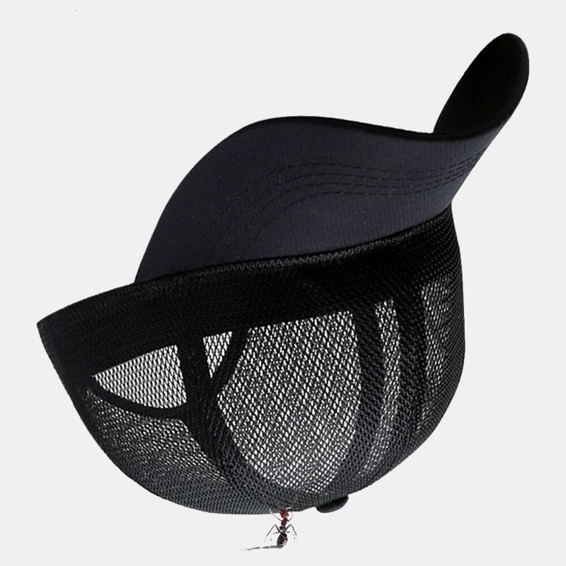 Unisex Full Mesh Oddychająca Outdoor Casual Sunshade Baseball CZapki