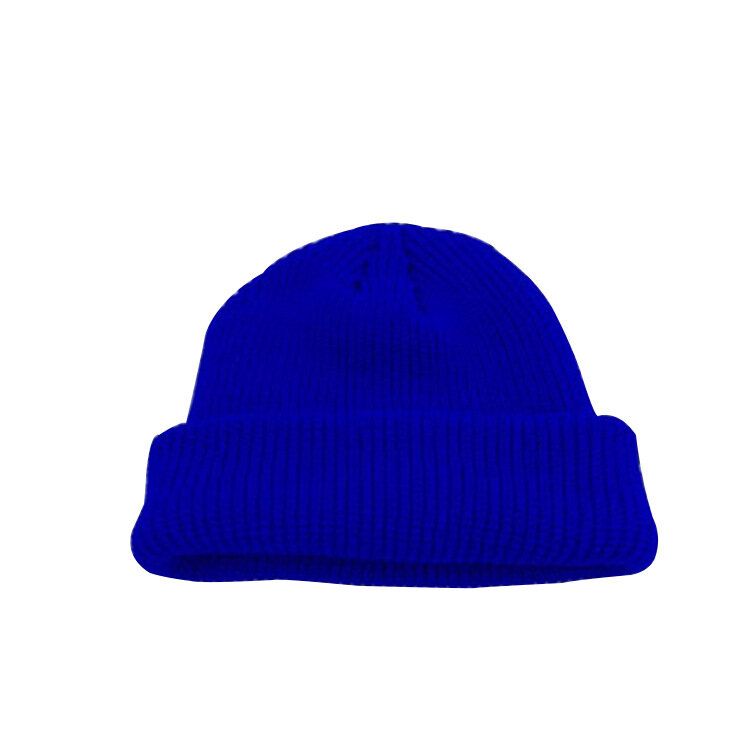 Unisex Jednokolorowa Dzianinowa CZapka Z Wełny CZapka Z CZaszką CZapki Beanie