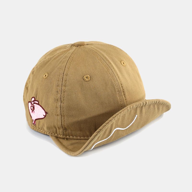 Unisex Vintage Soft Top Roller Cap