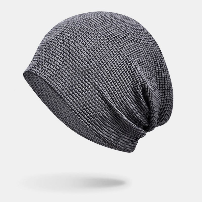 Unisex Wielofunkcyjna Siatka Oddychająca Pochłaniająca Pot Hip-hop Sportowa Opaska Na Głowę Szalik Beanie Hat