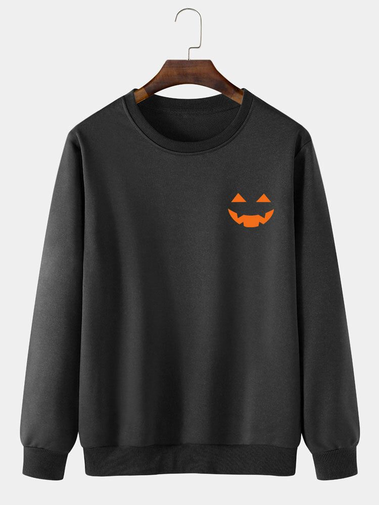 Męska Bluza Z Duchami Na Halloween