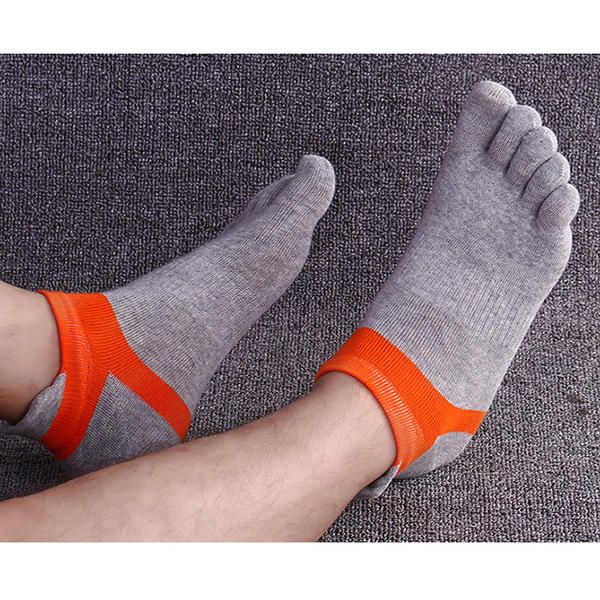 Skarpetki Z Pięcioma Palcami Sport Outdoor Anklet Dezodorant Antybakteryjne Grube Wygodne Skarpetki Na Co Dzień