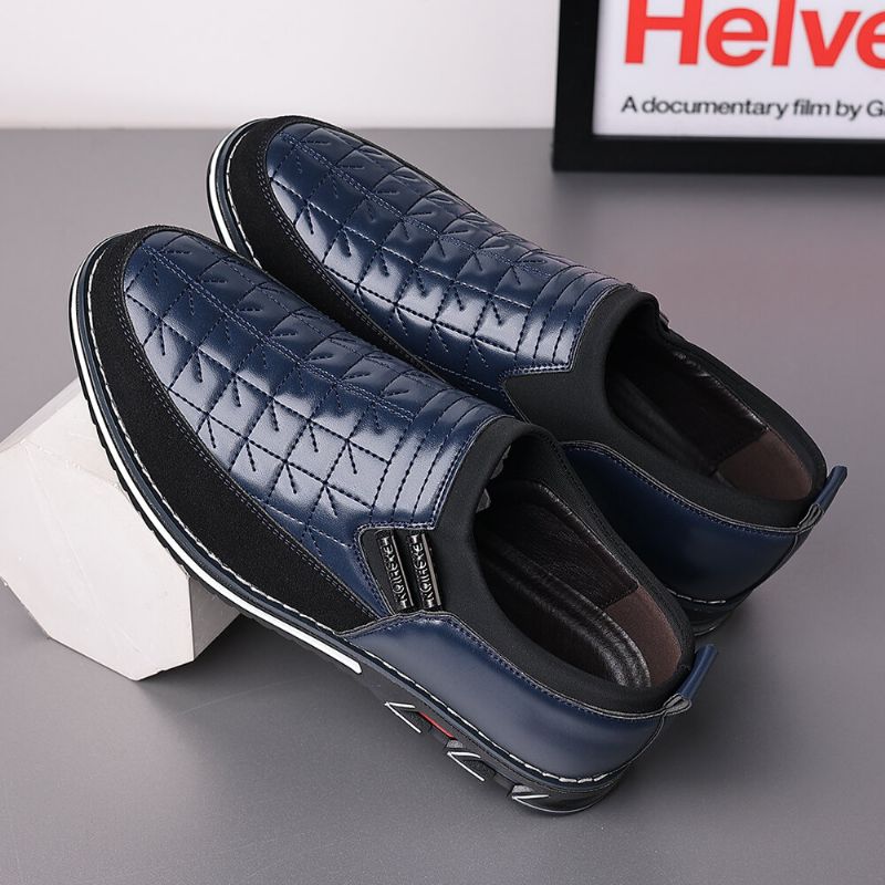 Męskie Szwy Antypoślizgowe Slip-on Casual Business Buty