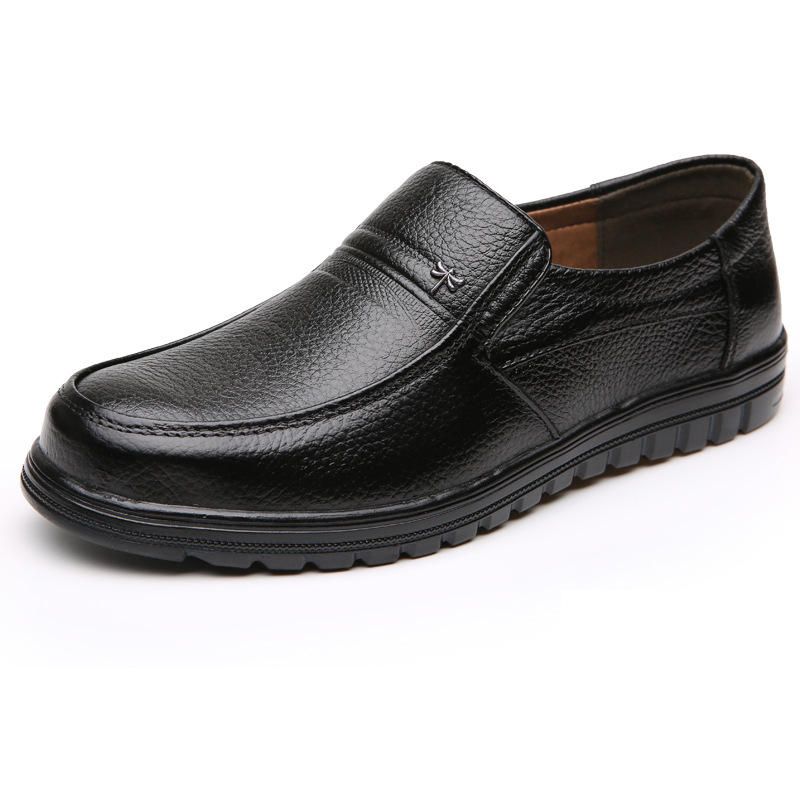 Retro Pure Color Antypoślizgowe Casual Business Oxfords