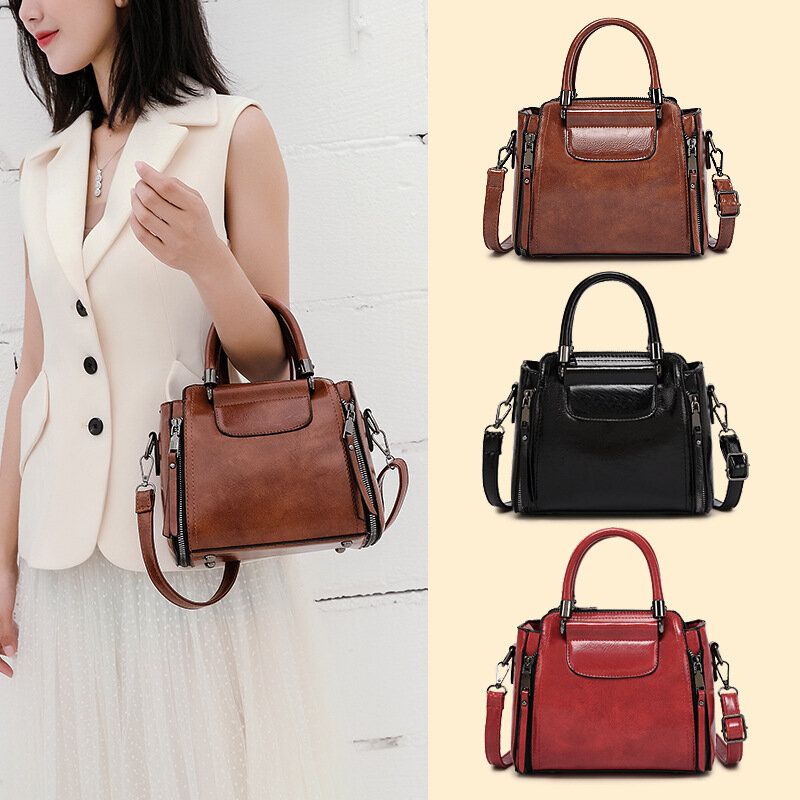 Kobiety Retro Duża Pojemność Torba Crossbody Torebka Torebka Torba