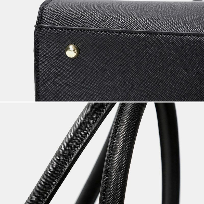 Torebka Damska Na Co Dzień O Dużej Pojemności Z Wieloma Przegródkami Faux Leather Crossbody Torby Torebka