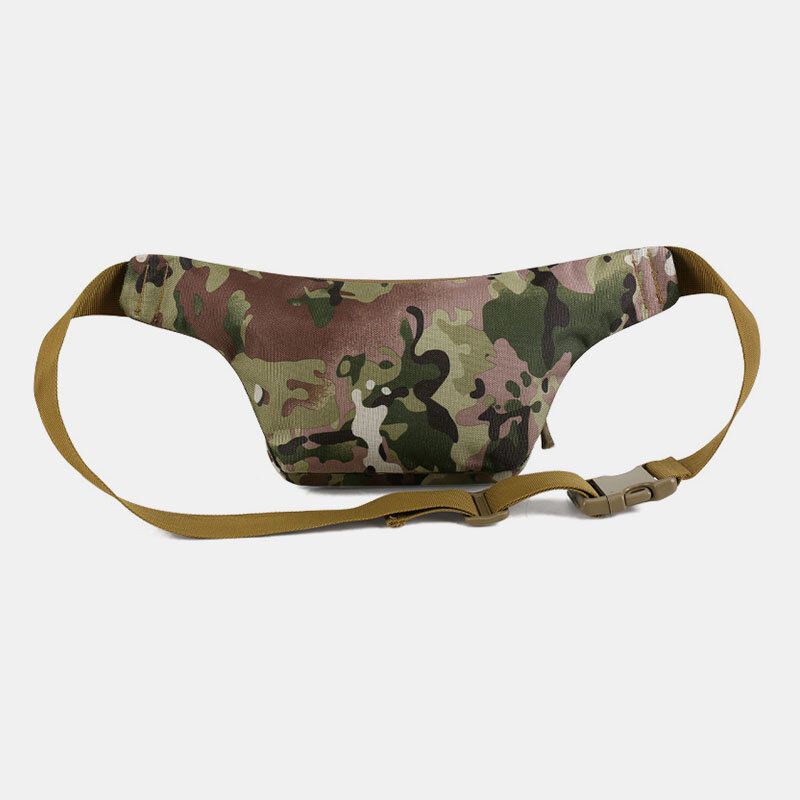 Mężczyźni Nylon Multi-carry Multi-pocket Outdoor Tactical Camouflage Riding Waist Torby Torba Na Ramię Torba Na Klatkę Piersiową