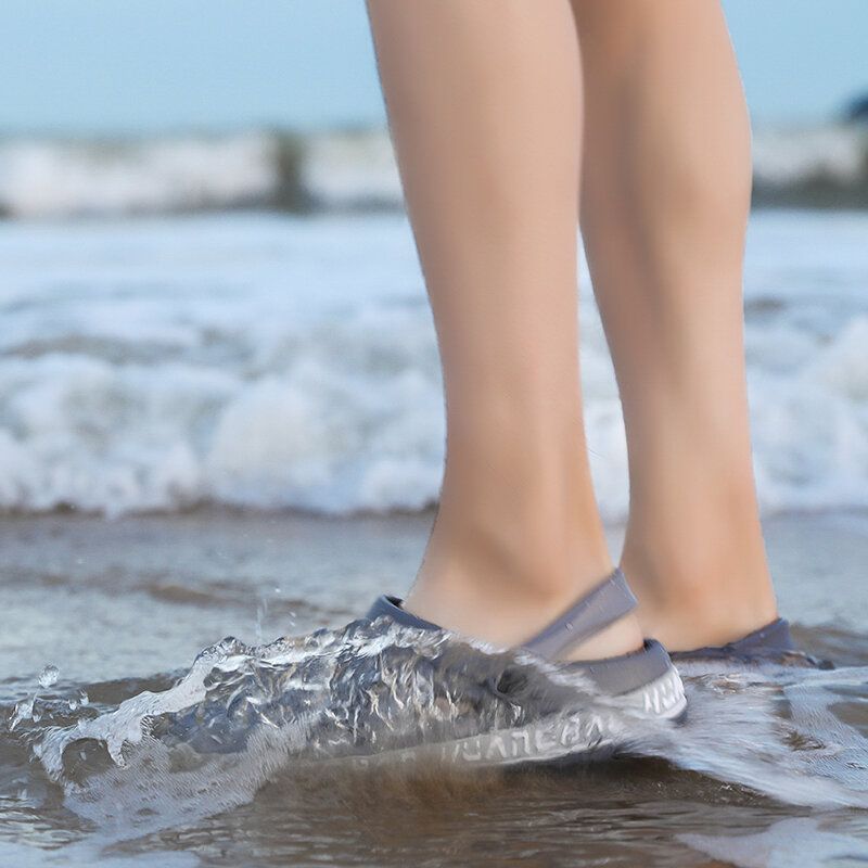 Męskie Antypoślizgowe Wodoodporne Zewnętrzne Sandały Plażowe I Kapcie Z Miękką Podeszwą