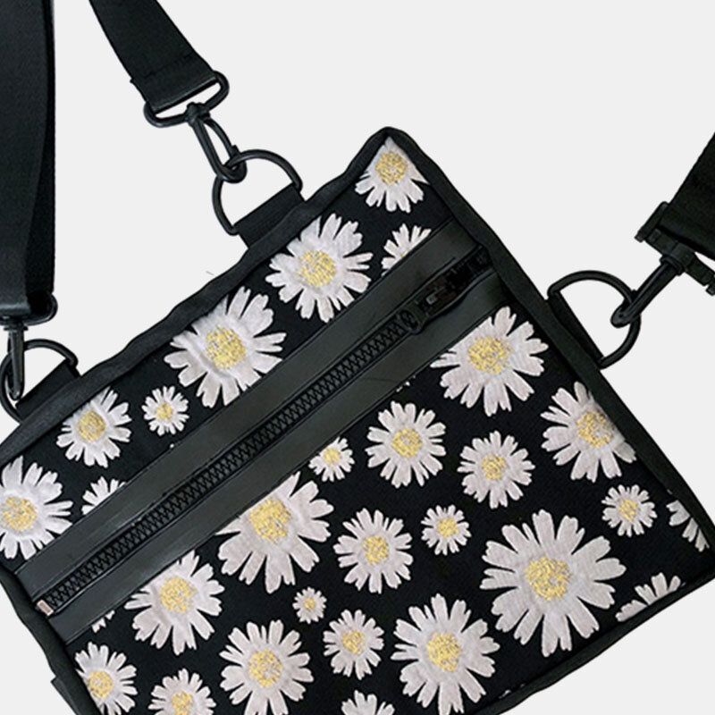 Damska Torba Na Ramię Daisy Casual Flower Nylon Crossbody