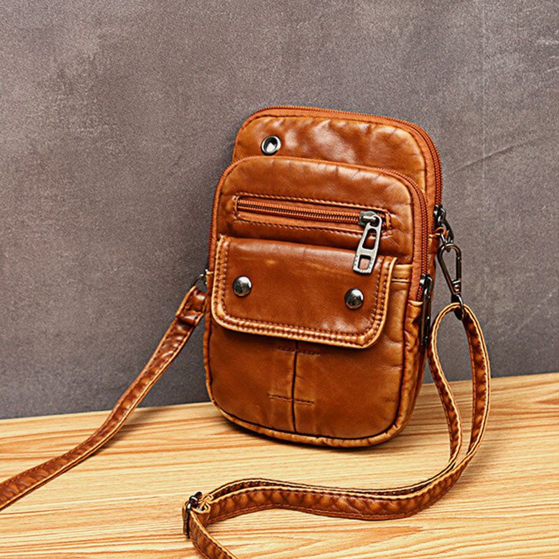 Damska Torba W Stylu Vintage Mała Torba Na Ramię Torba Crossbody Na Telefon