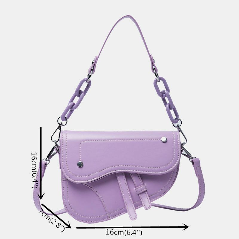 Kobiet Łańcuchy Hasp Torba Podsiodłowa Torba Crossbody Torba Na Ramię