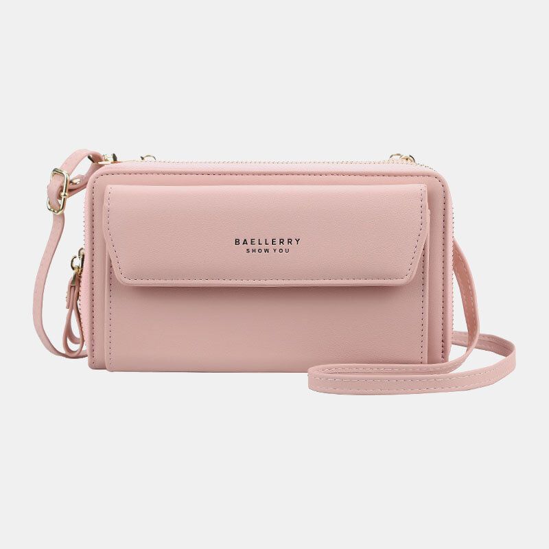 Kobiety 12 Miejsc Na Karty Torba Na Telefon O Dużej Pojemności Torba Crossbody