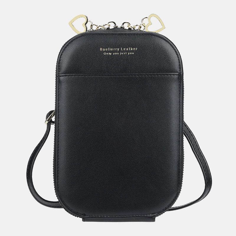 Kobiety 4 Gniazda Na Karty 6.5-calowa Torba Na Telefon Owalna Torba Torba Crossbody