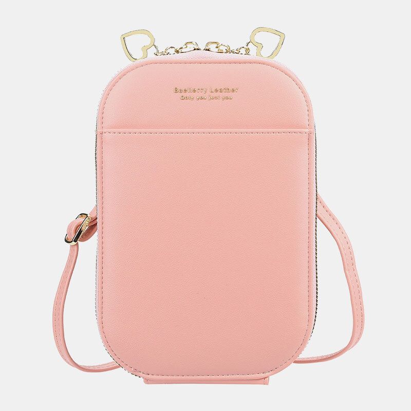 Kobiety 4 Gniazda Na Karty 6.5-calowa Torba Na Telefon Owalna Torba Torba Crossbody