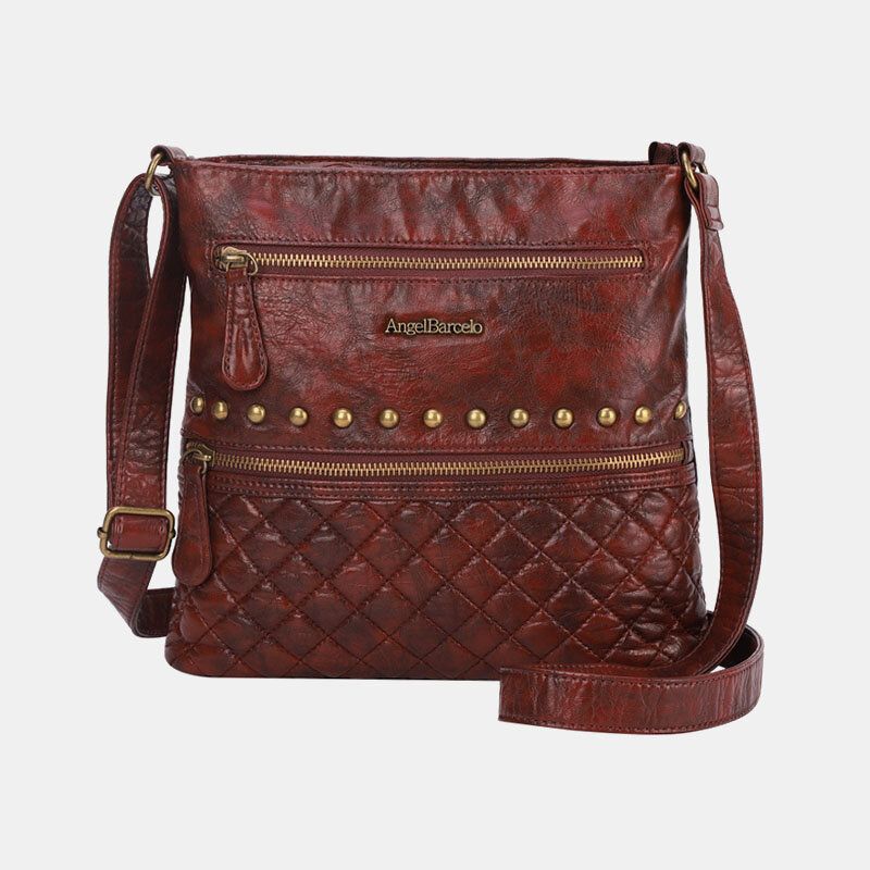 Kobiety Argyle Wodoodporny Sprzęt Antykradzieżowa Torba Crossbody Torba Na Ramię