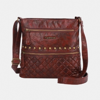 Kobiety Argyle Wodoodporny Sprzęt Antykradzieżowa Torba Crossbody Torba Na Ramię