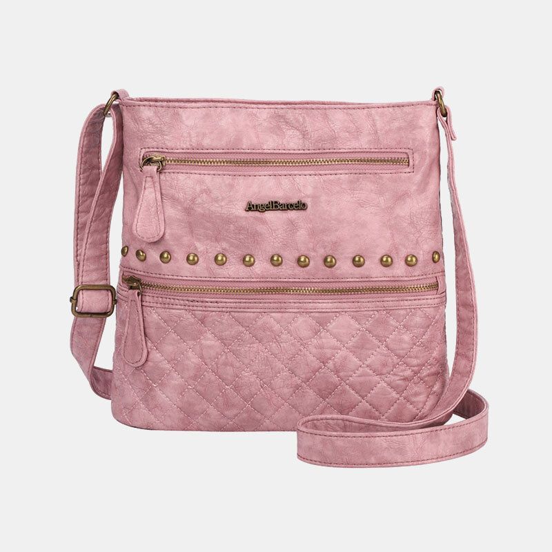 Kobiety Argyle Wodoodporny Sprzęt Antykradzieżowa Torba Crossbody Torba Na Ramię