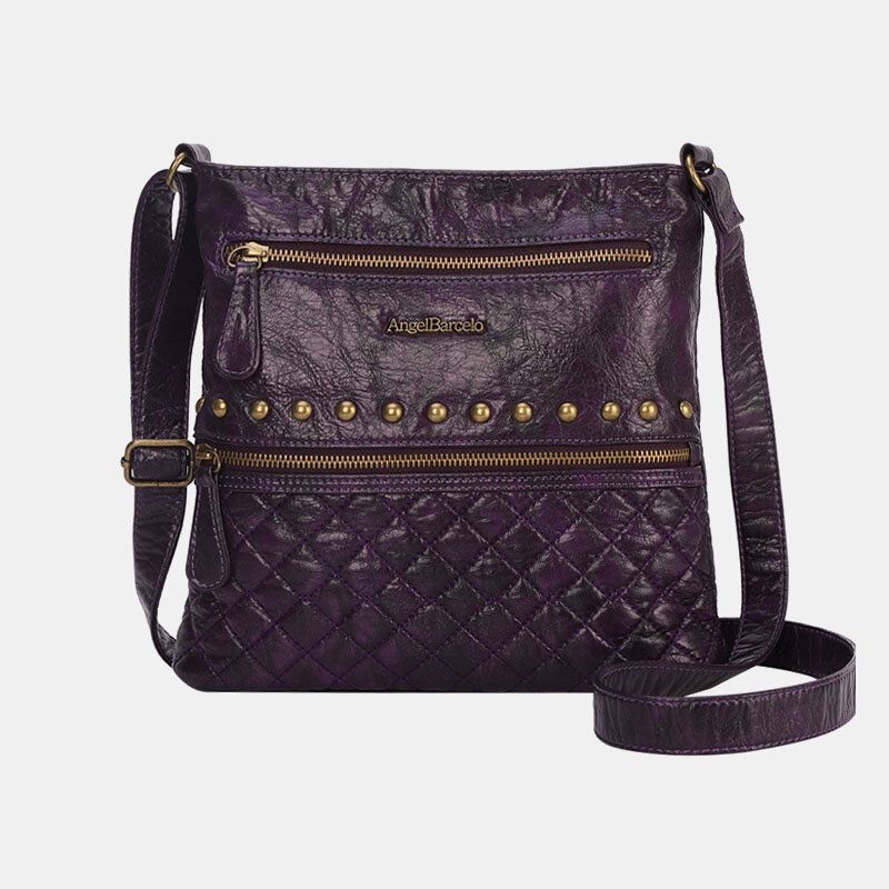 Kobiety Argyle Wodoodporny Sprzęt Antykradzieżowa Torba Crossbody Torba Na Ramię