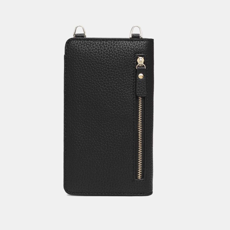 Kobiety Z Ekranem Dotykowym 6.3 Cala Uchwyt Na Telefon 10 Gniazdo Na Kartę Nit Crossbody Torby Portfel