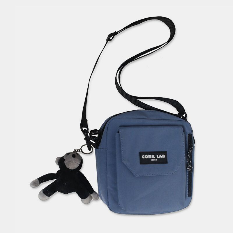 Mężczyźni Nylon Hip-hop Oddychająca Torba Na Ramię Crossbody Na Wszystkie Mecze