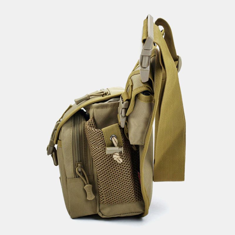 Mężczyźni Oxford Outdoor Riding Sports Camo Wodoodporna Torba Crossbody O Dużej Pojemności Torba Na Pas Torba Podsiodłowa