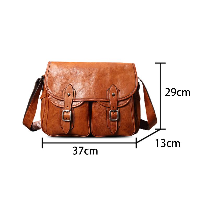 Męska Torba Ze Sztucznej Skóry W Stylu Vintage O Dużej Pojemności Crossbody Torby Retro Krótka Torba Na Laptopa