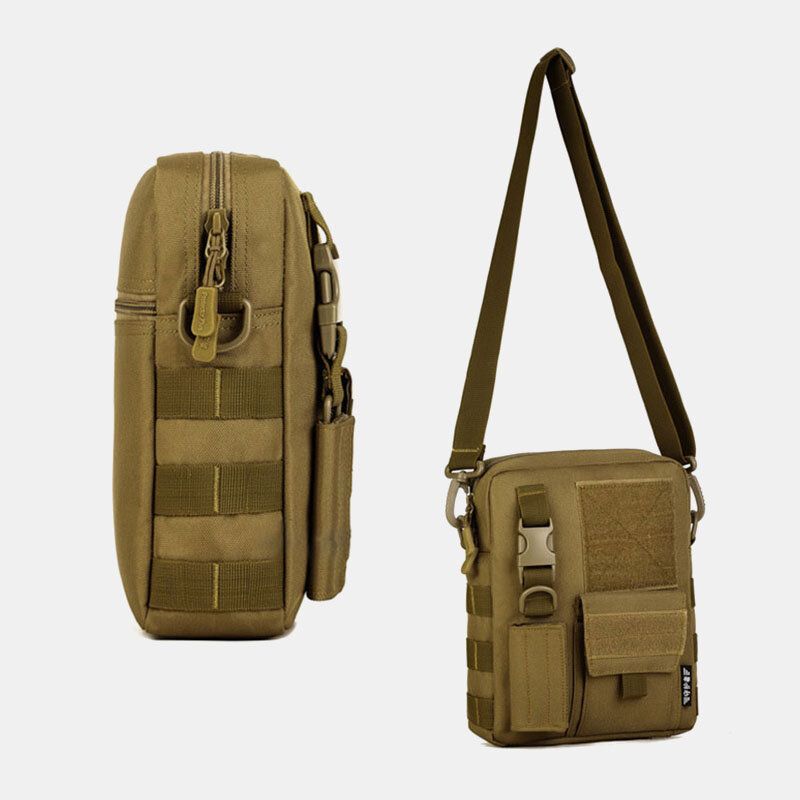 Męskie Camo Pattern Wielofunkcyjna Torba Podróżna O Dużej Pojemności Na Zewnątrz Torba Taktyczna Crossbody Torba Na Ramię Torba Kwadratowa