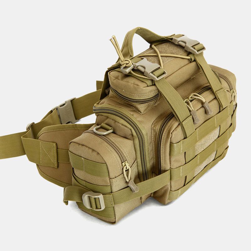 Unisex Nylon Tactical Camouflage Outdoor Riding Multi-carry Tooling Torby Torba Crossbody Torba Na Pas