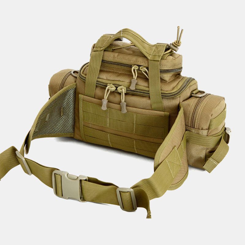 Unisex Nylon Tactical Camouflage Outdoor Riding Multi-carry Tooling Torby Torba Crossbody Torba Na Pas