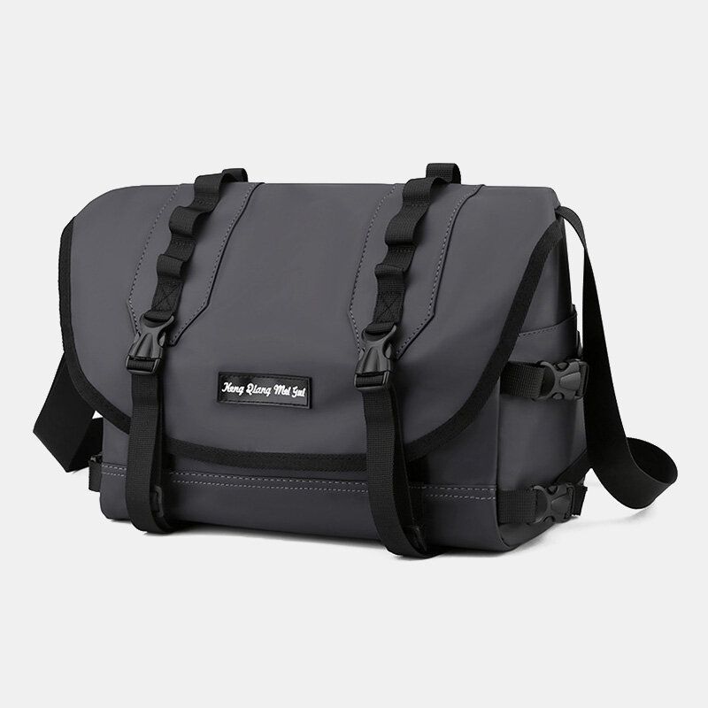 Unisex Nylonowy Regulowany Pasek Na Ramię Z Wieloma Kieszeniami Torby Crossbody Na Co Dzień Z Powrotem Kieszeń Antykradzieżowa Torba Na Ramię