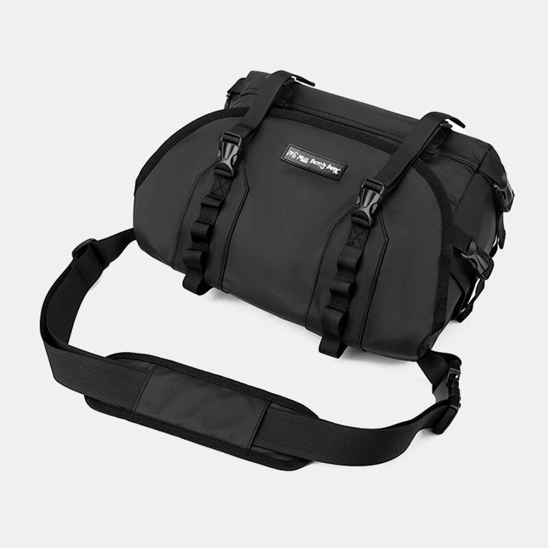 Unisex Nylonowy Regulowany Pasek Na Ramię Z Wieloma Kieszeniami Torby Crossbody Na Co Dzień Z Powrotem Kieszeń Antykradzieżowa Torba Na Ramię