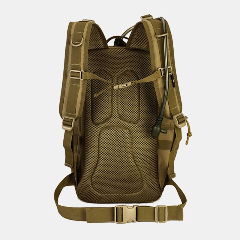 Mężczyźni Canvas Camouflage Tactical Outdoor Wspinaczka Podróżowanie Jeździectwo Plecak Kempingowy