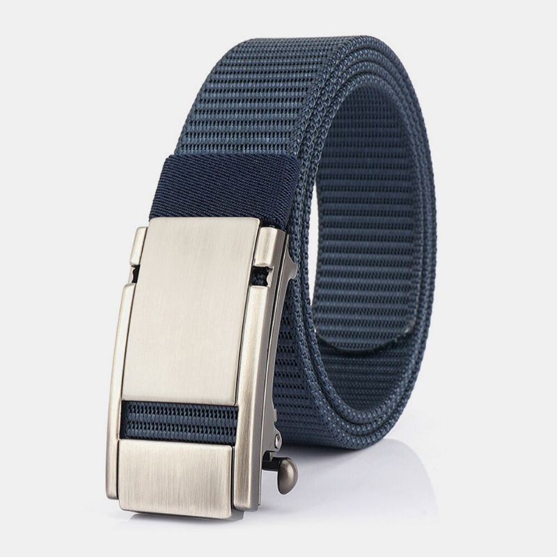 Unisex Nylonowa Automatyczna Klamra 120cm Sport Outdoor Casual Jeans Belt