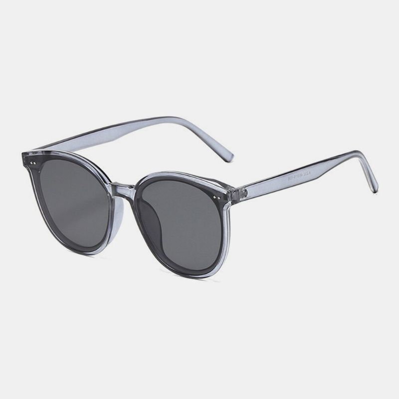 Unisex Żywica Cat-eye Duża Ramka Pc Lens Ochrona Przed Promieniowaniem Uv Okulary Przeciwsłoneczne