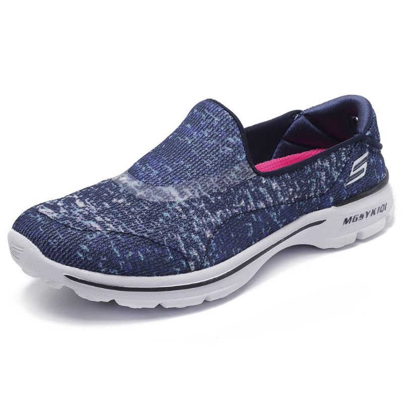 Damskie Buty Sportowe Casual Outdoor Slip On Sneakers