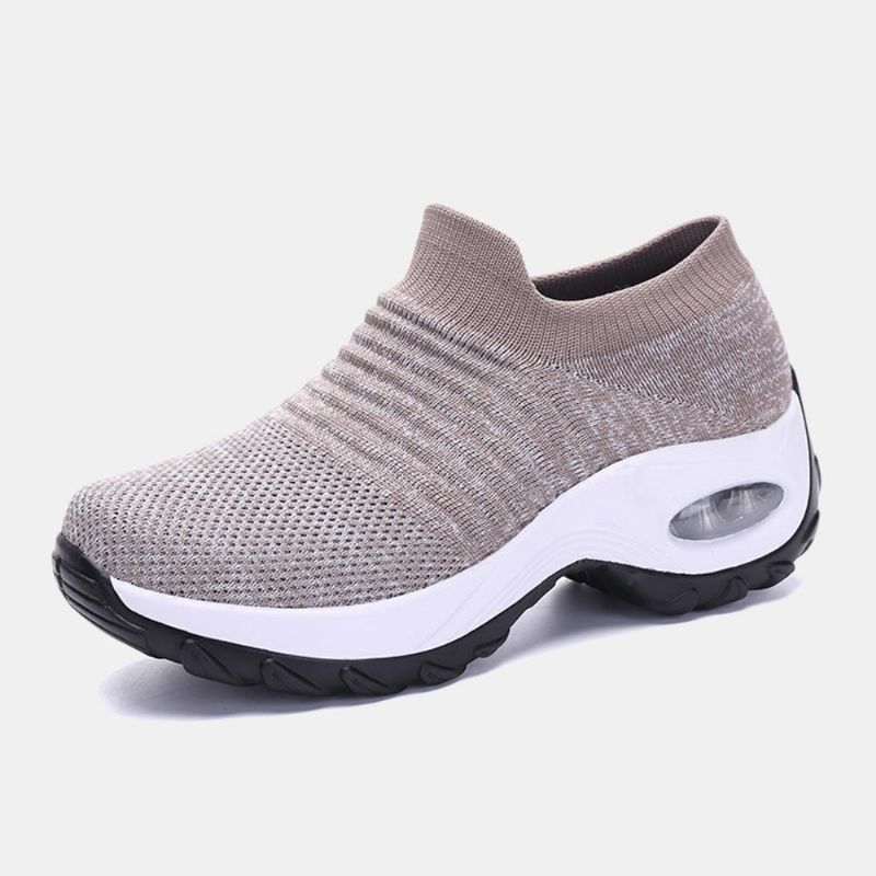 Kobiety Outdoor Oddychające Skarpety Mesh Rocking Sneakers